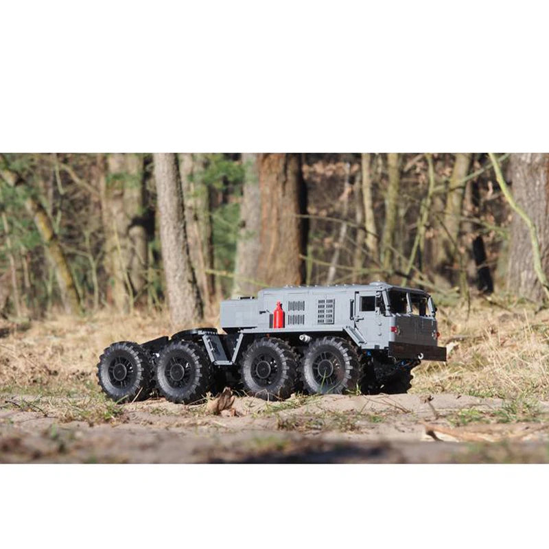 Military Series Armed Transport Vehicle MAZ 537 Model Assembling Building Blocks Set MOC Classic Bricks Kid's Toys Birthday Gift
