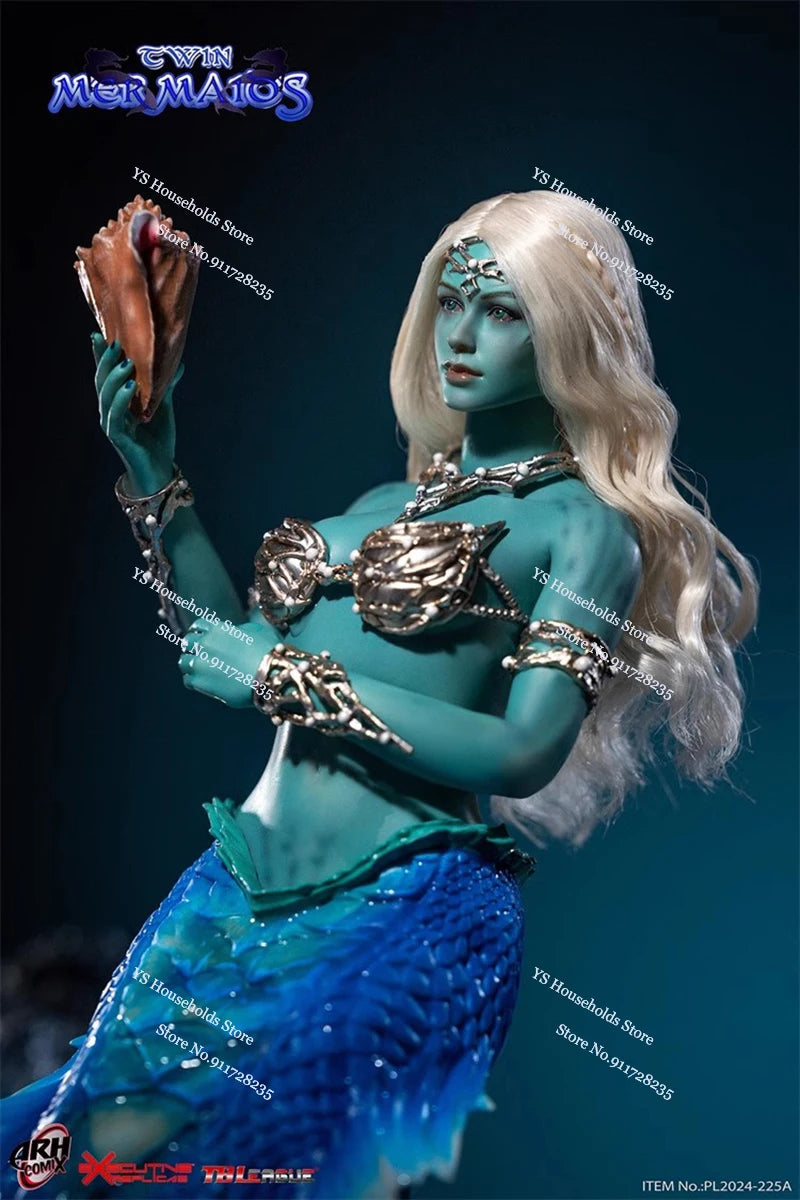 In Stock TBLeague PL2024-225A Blue PL2024-225B Normal Verison 1/6 Sea Beauty Female Monster Action Figure Delicate 12" Doll