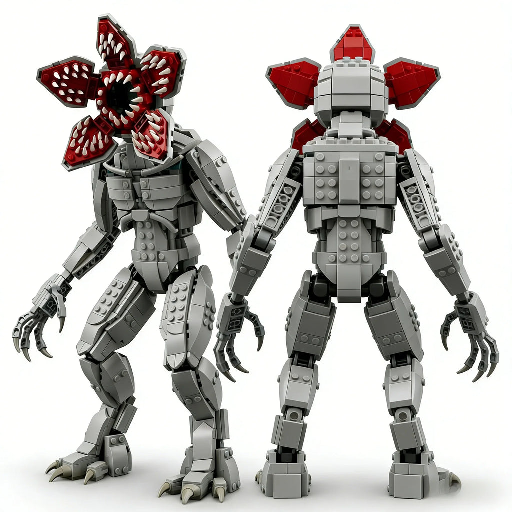Carnivorous Plant Giant Demon Model Building Blocks – 3D Assembly Toy, Desktop Decoration, Educational Toy for Children, Gift