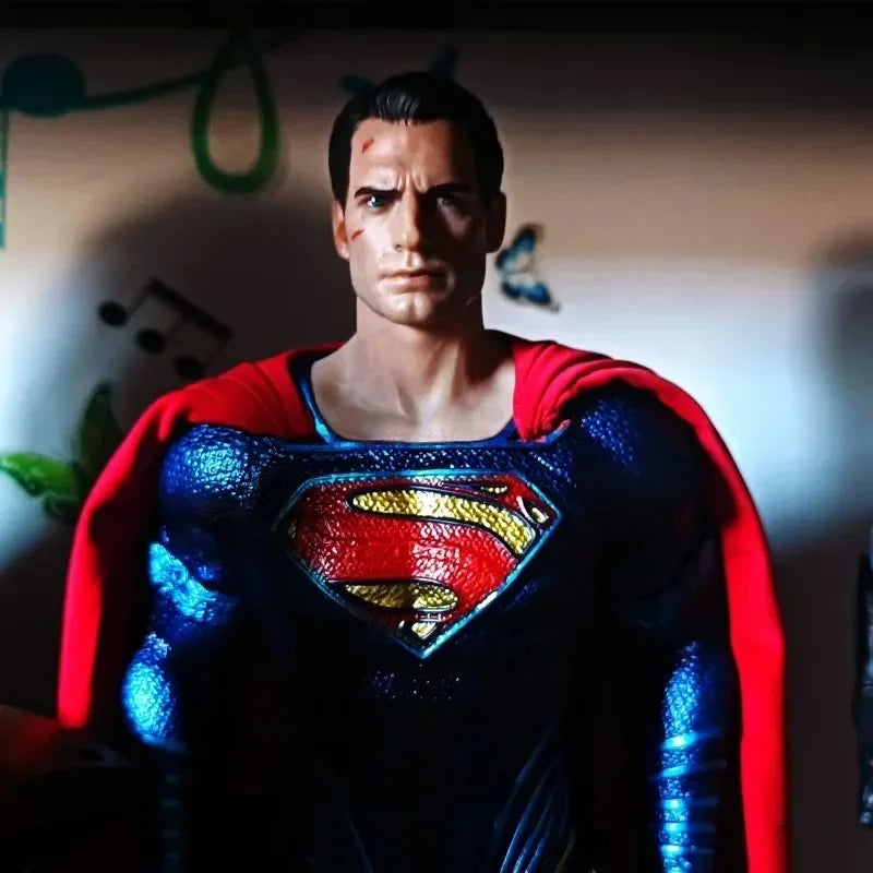 30cm In Stock  League Superman Clark Kent Henry Cavill 1/6 Toys Model Exquisite Collection Action Figurine Model Boys Gift