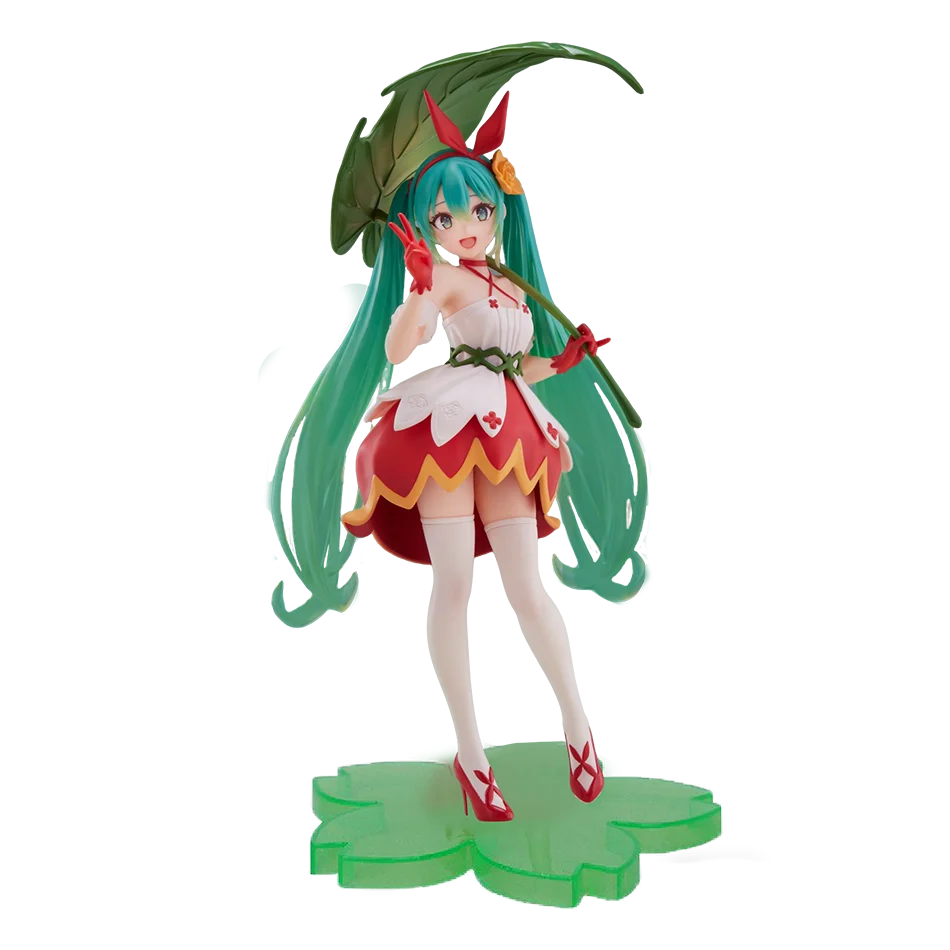 New 18cm Anime Hatsune Miku Figure Sexy Ornaments Puss in Boots Kawaii Car Decoration Thumbelina Collectible Model Gifts