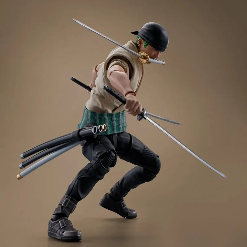 In Stock BANDAI Original Box S.H.Figuarts ONE Piece MONKEY D LUFFY RORONOA ZORO NAMI SHF Action Figure Model Toy Gift for Kids