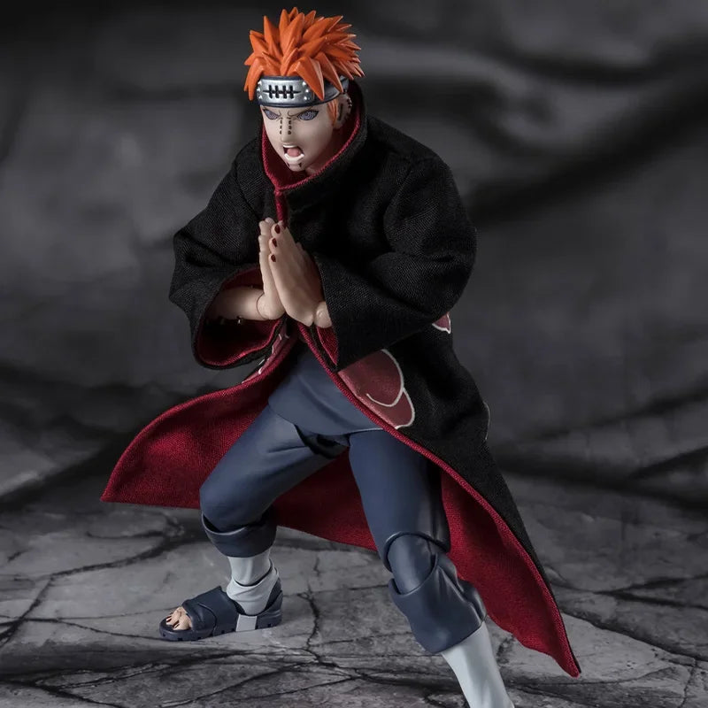 In Stock Bandai Original S.H.Figuarts SHF Naruto PAIN TENDO The Rinnegon of The Six Patks Edition Action Figure Toy