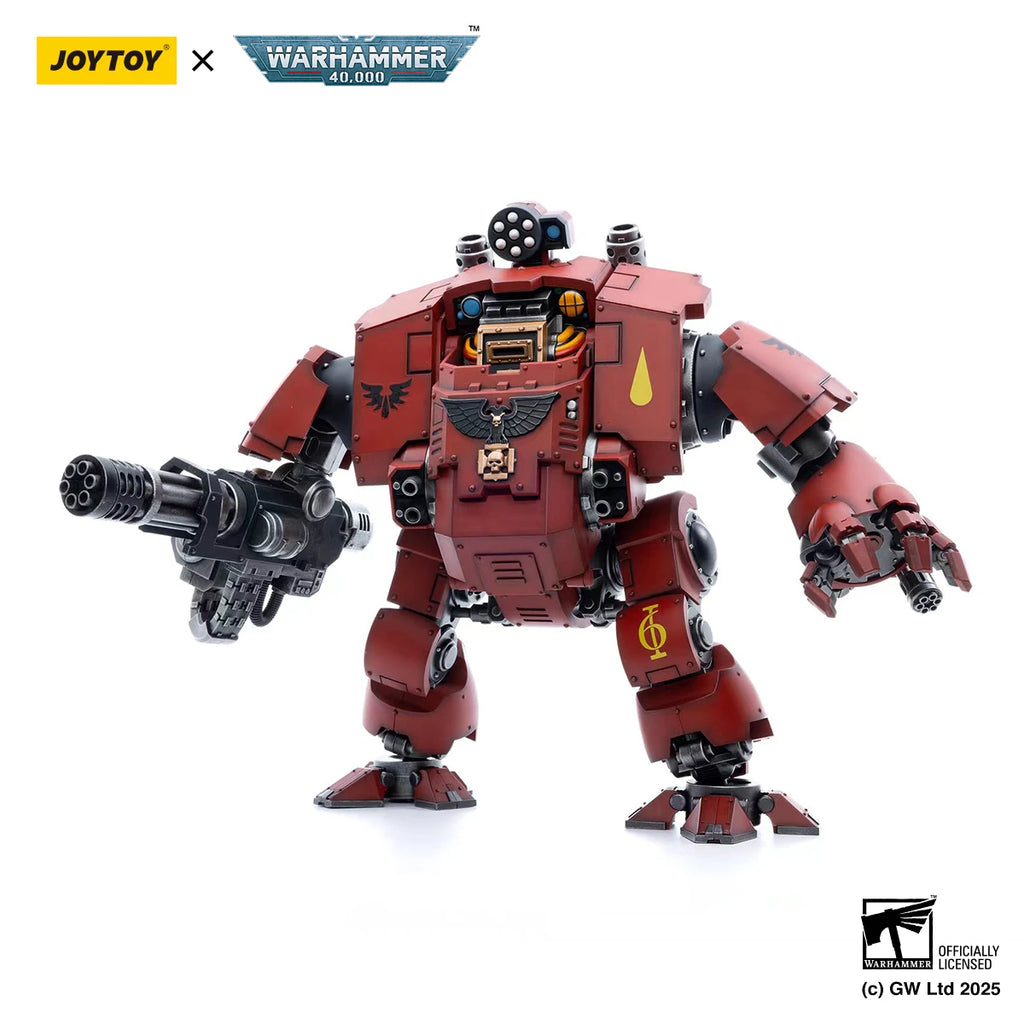 JOYTOY Warhammer 40K 1/18 Action Figure Blood Angels Redemptor Dreadnought Anime Figure Toys Gift