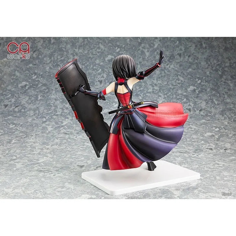 In Stock Original Chara-ani GSC CAworks Honjō Kaede Black Rose Armor Ver Anime Humanoid Toys Gifts Decoration Collection