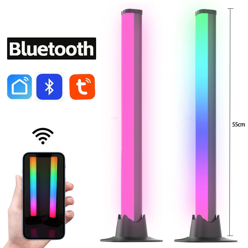 Desktop RGB Computer Monitor Light Bar Music Rhythm LED Holiday Atmosphere Decoration LIght E-sports TV Background Wall Lighting