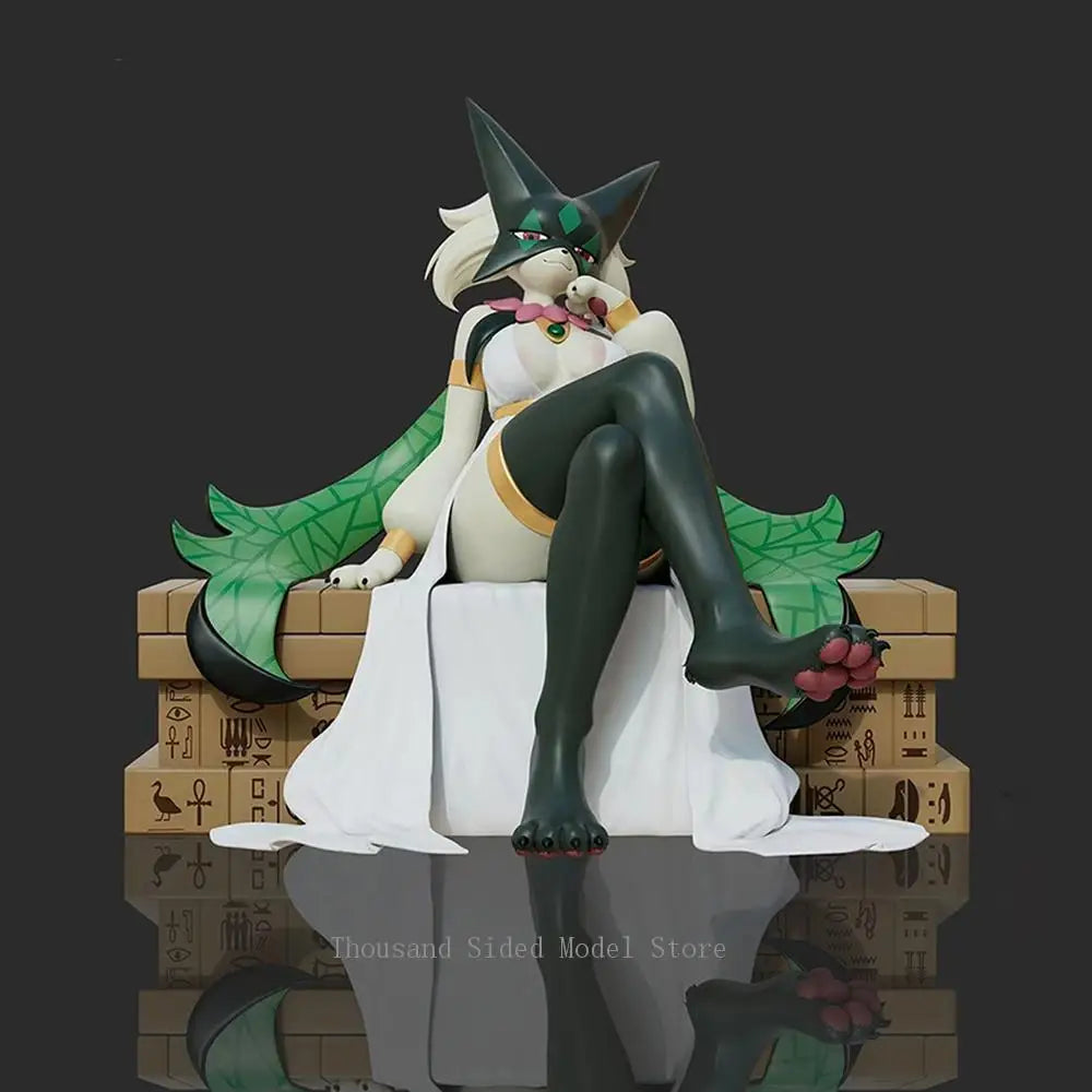 IN Stock IDPLAYER Pokemon Egyptian Dancer Meowscarada 1/8 Scale GK Model Toys Original Kawaii Anime Figure Collection Ornaments