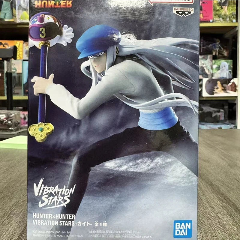 Original Bandai In Stock Banpresto Hunter Hunter Kaito Action Figure Model Doll Brand New Boxed Animation Peripherals Garage