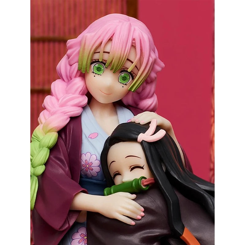 In Stock Original Bandai Banpresto Kimetsu no Yaiba Kanroji Mitsuri Anime Characters Model Toy Birthday Present Garage