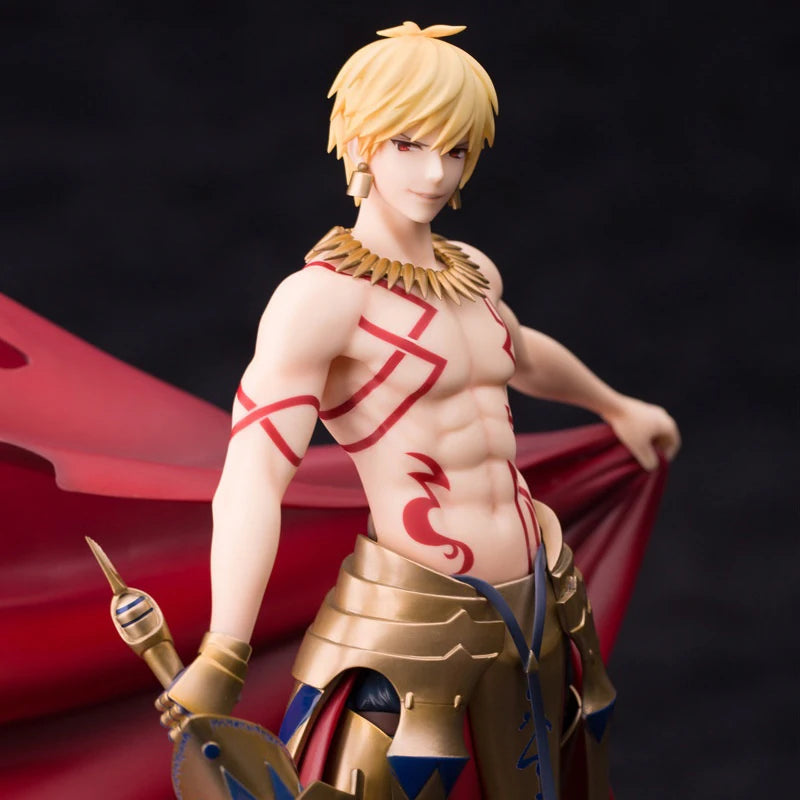 Anime Products Gilgamesh Aka From Fate/Stay Night 1/8 Action Figures Statue Box Handheld Desktop Decoration Model Boy Toy Gift2