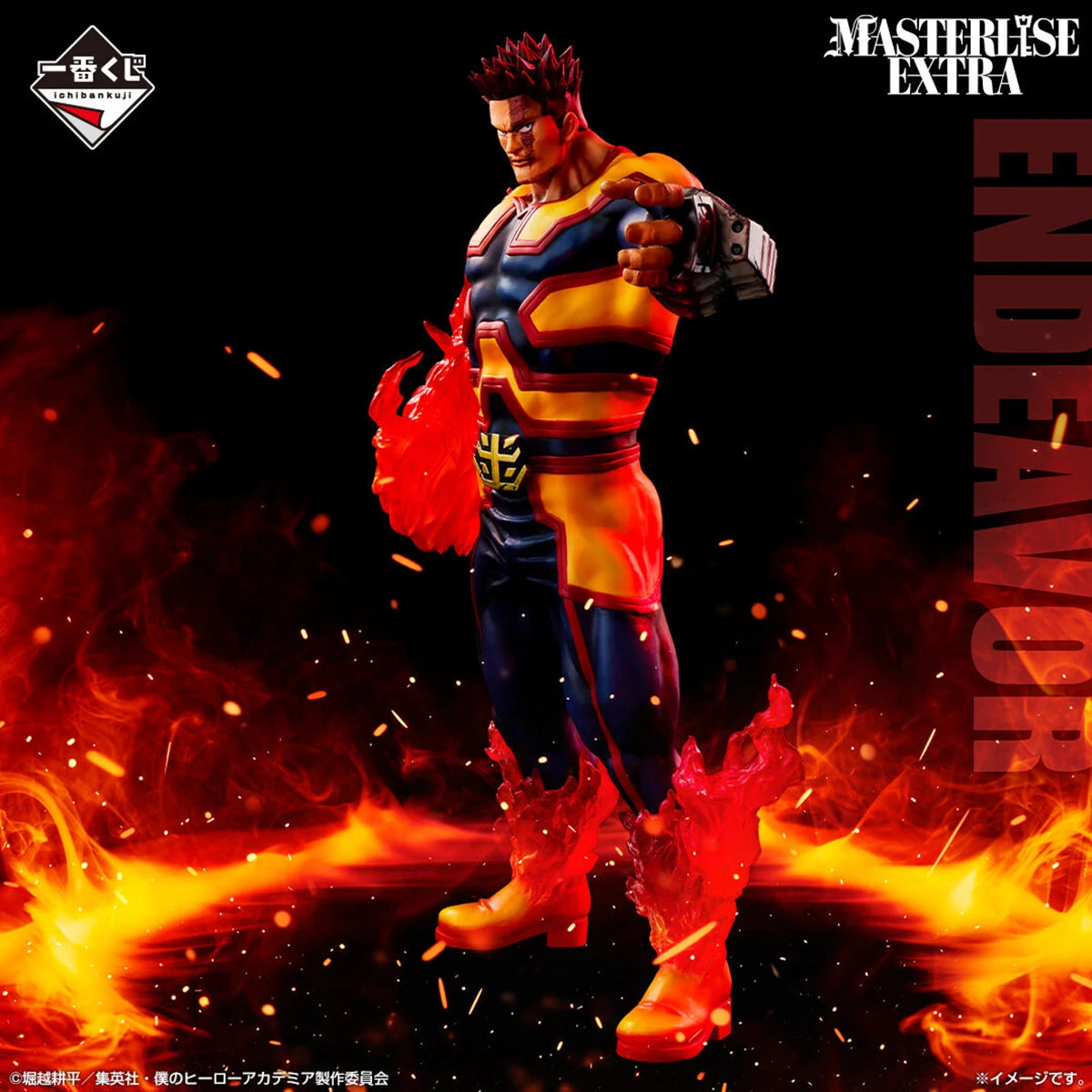 100 Original in Stock Bandai Spirits Ichiban Kuji  Masterlise Boku No Hero Academia Midoriya Izuku Bakugo Katsuki Endeavor Hawks