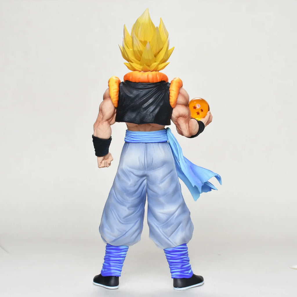 29.5cm/11.41in Anime Dragon Ball Z Gogeta Figure DBZ Gogeta Action Figure Statue Collectible Model Toy Gift
