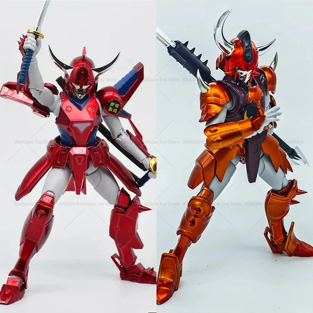 YOYO/KOO Modell Ronin Krieger Yoroiden Samurai Trooper Ryo Sanada Legierung Rüstung Tiger Vajra Schwarz/Weiß Action Figur Spielzeug modell