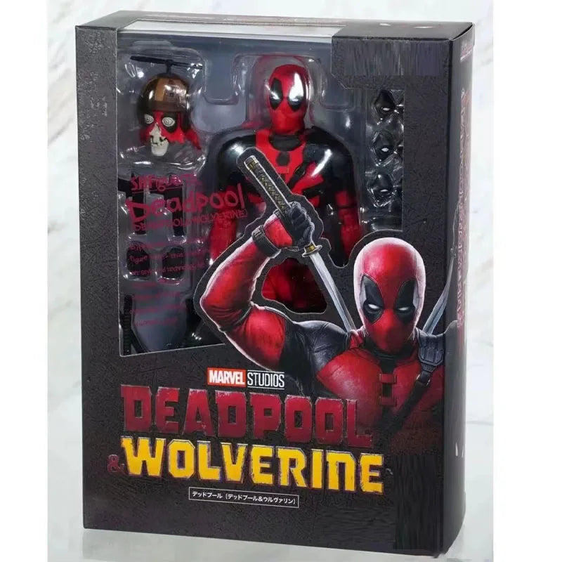 New Marvel Legends Deadpool 3 Action Dolls Hand-Made Founder Model Toys Collectible Ornaments For Boys' Holiday Birthday Gifts