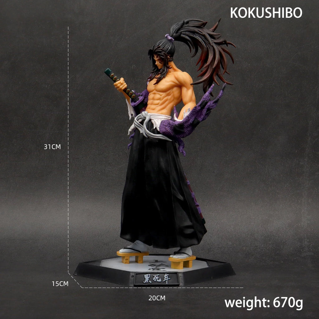 29cm  Kimetsu no Yaiba Anime Figures Yoriichi Daki Gyutaro 12 Style Action Figure Statue Model Doll Collection Toys Gifts