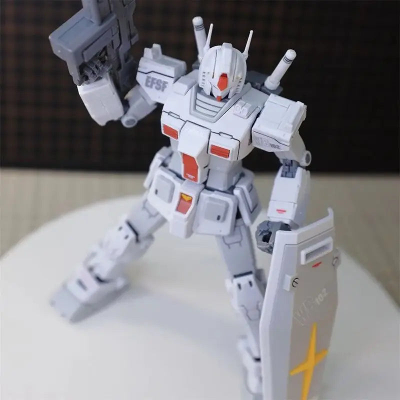 Hg 1/144 Gto Rx-78-2 Assembly Models Leave The Factory Color Robot Model Joint Movable Toy Limit Doll Collection surprise Gifts