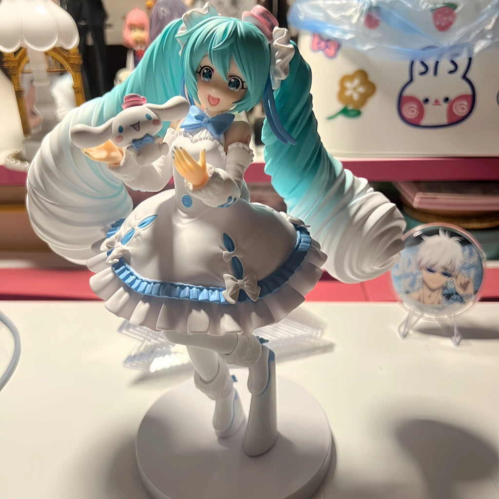 Hot Original Luminasta Anime Figure Hatsune Miku Kwaii Q Ver. Collection Action Figurine Doll For Birthday Gift