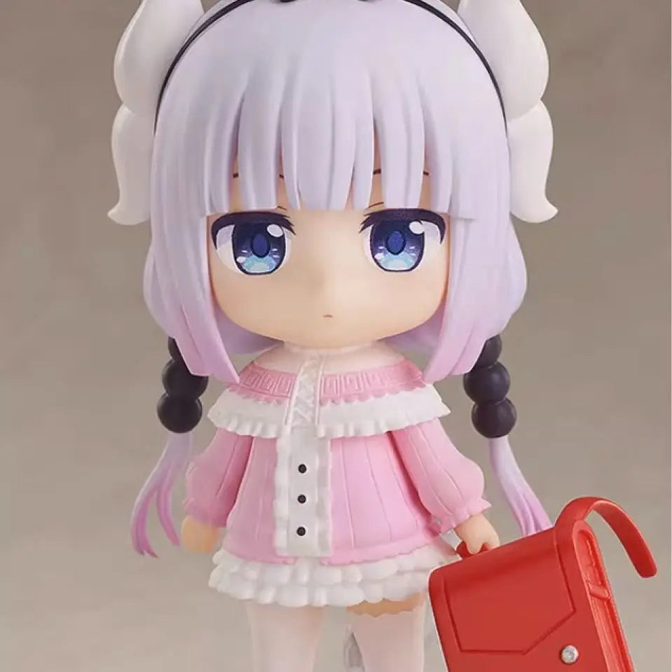 10cm KannaKamui Miss Kobayashi's Dragon Maid Kobayashis Kanna Kamui 1963 Anime Action Figure Toys Doll Collection Christmas Gift