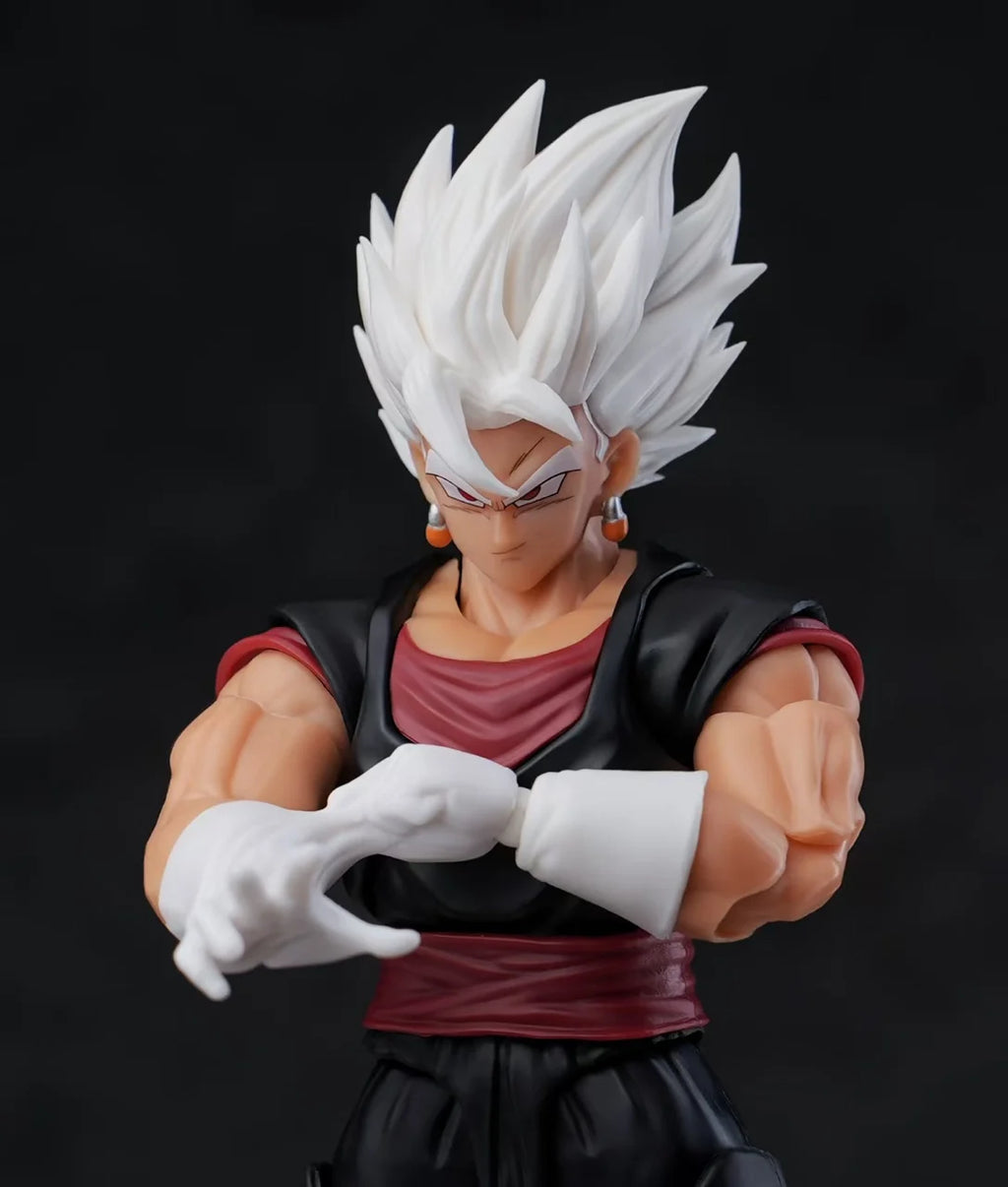 IN STOCK YGmw Toys Vegito Figure Weekly Color Version Dragon Ball SHF Super Saiyan God Vegito Anime Action Figures model toy gif