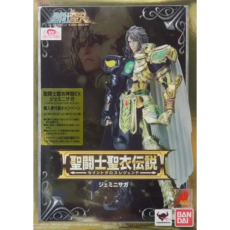 Bandai Legend of The Holy Clothes Movie Golden Saint Gemini Yin and Yang Gemini Saga Moveable Finished Products in Stock