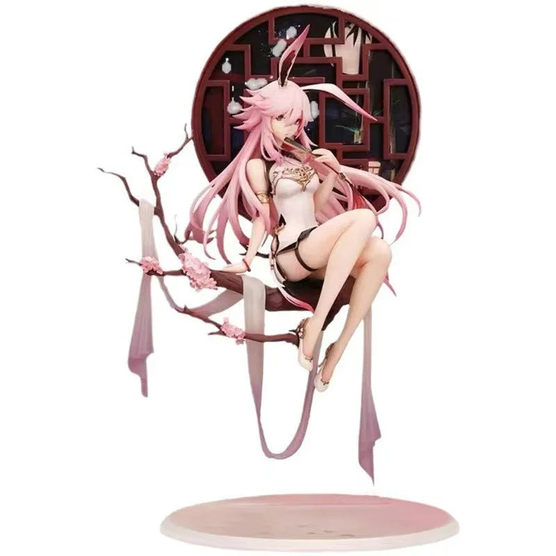 Genshin Impact Yae Miko College Cheongsam Sakura Action Figures Animation Honkai Impact Beauty Girl College Model Display Gift