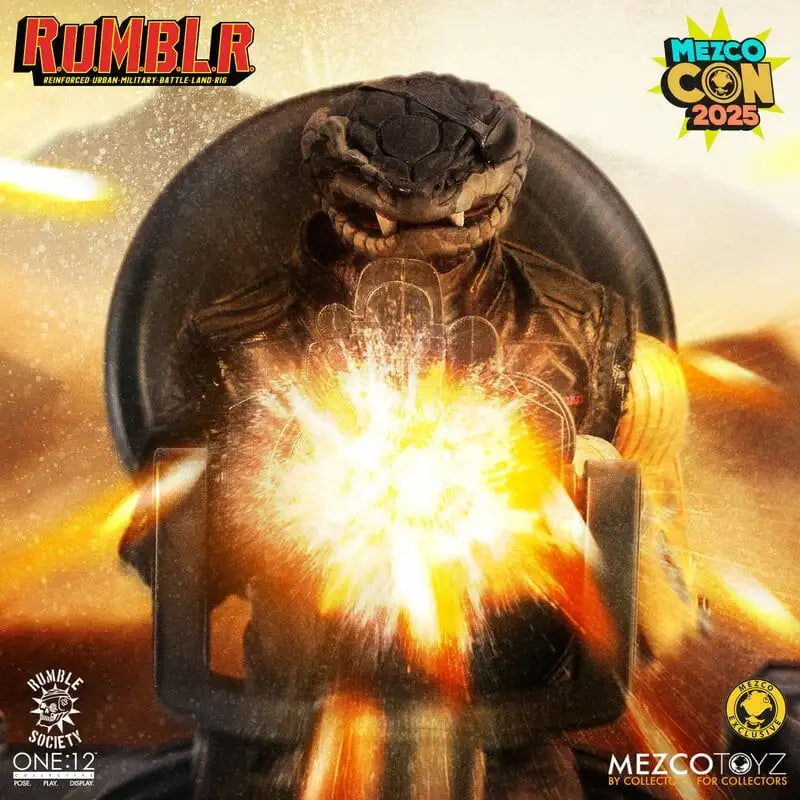 Original Mezco Toyz Rumblr Vehicle Death Adder One:12 Collective SDCC 2025 In Stock Anime Action Collection Figures Model Toys