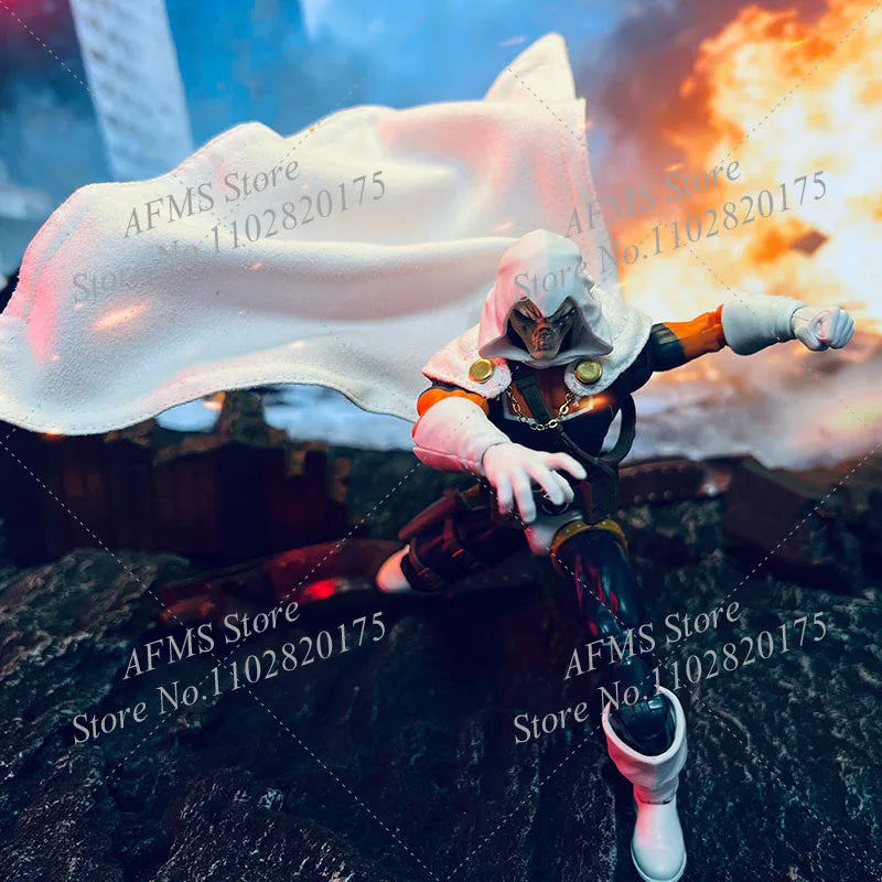1/12 Scale Collectible Figure Villain Taskmaster Combat Cloak With Iron Wire 6Inch ML Men Soldier Action Figure Body