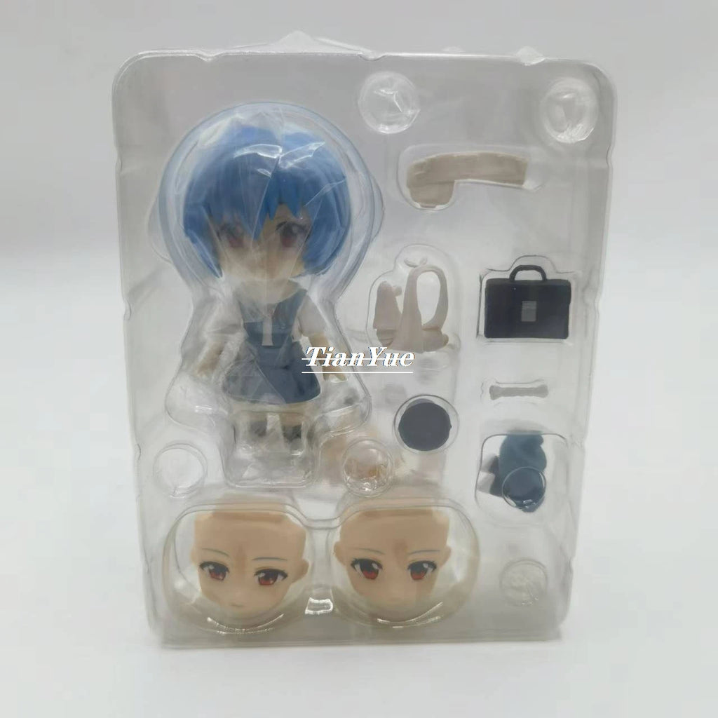 Anime Ayanami Rei 1197 Asuka Langley Soryu 1202 Articulated Model Figure toy Christmas Gift 10cm
