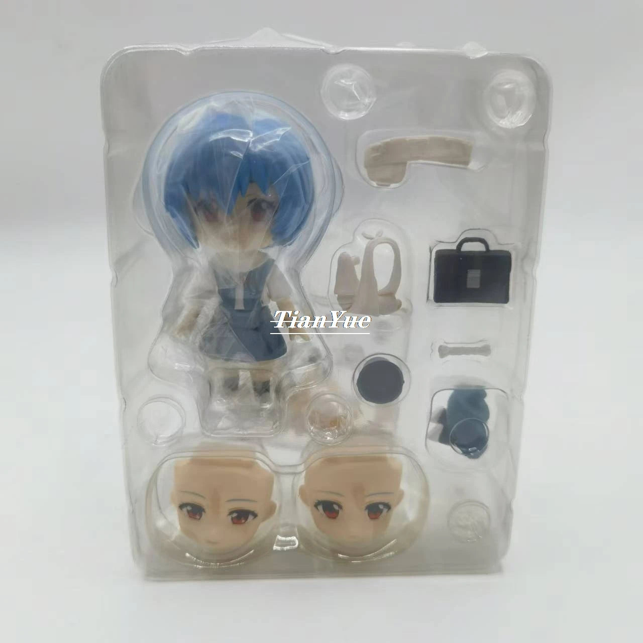 Anime Ayanami Rei 1197 Asuka Langley Soryu 1202 Articulated Model Figure toy Christmas Gift 10cm