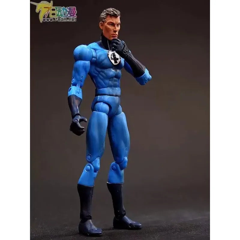 Original Marvel Legends Series MR.FANTASTIC Anime Figure Toy Gift Collection