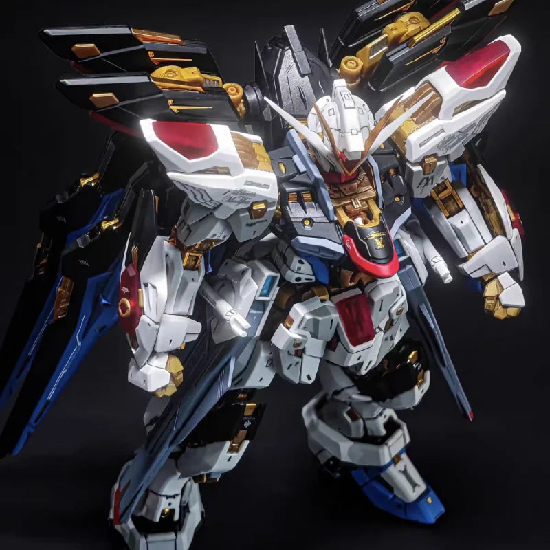 【НА НАЛИЧНОСТ】CHANGLONG 7701 Strike Freedom MGEX MG 1/100 Комплект за сглобяване на модел, аниме фигурка, колекционерска, персонализирана детска играчка, подарък