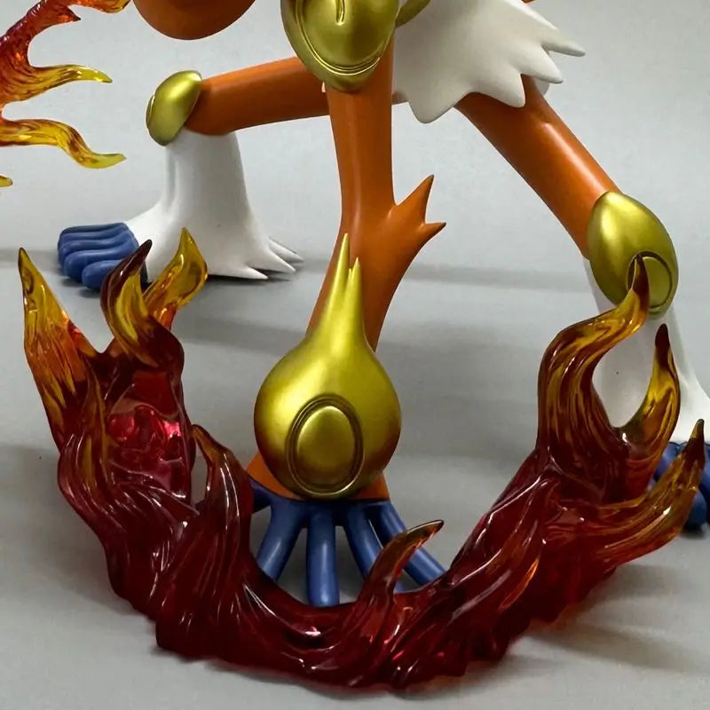 Нов Pokemon Infernape Gk Стереоскопичен Атлас Фигурка Колекционерски PVC Модел Играчки Анимационен Декор Фигурка Детски Подарък за Рожден Ден