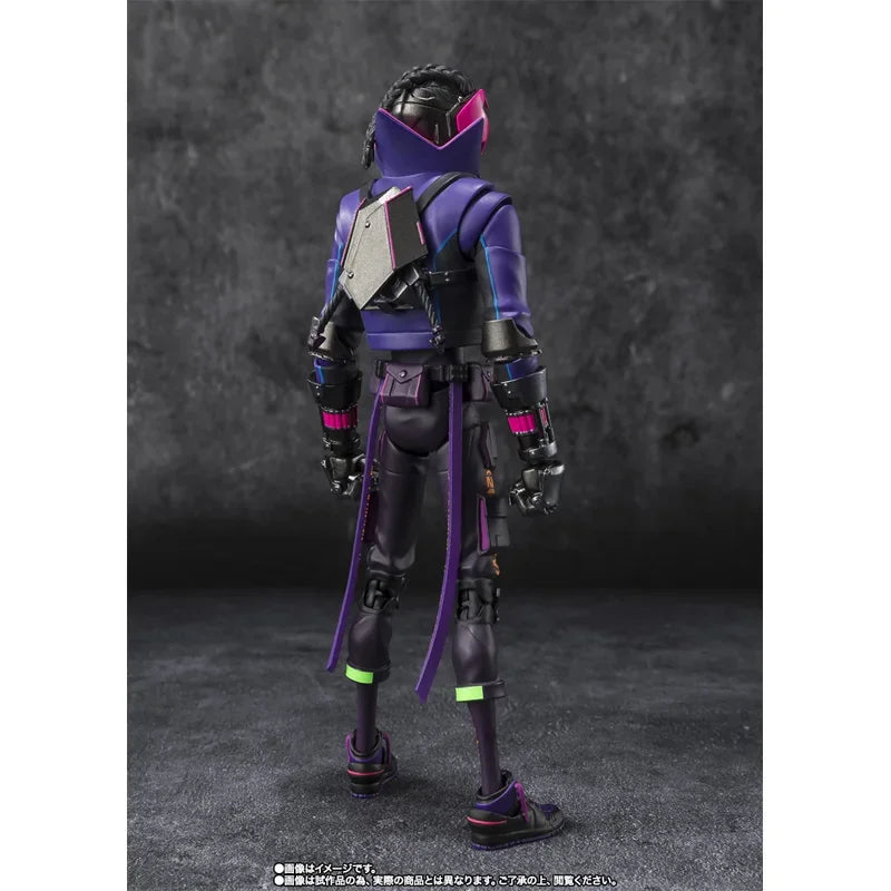 Original Bandai S.H.Figuarts SHF Spiderman Miles G. Morales Action Figures Spider Man Across The Spider Verse Figures Model Toys