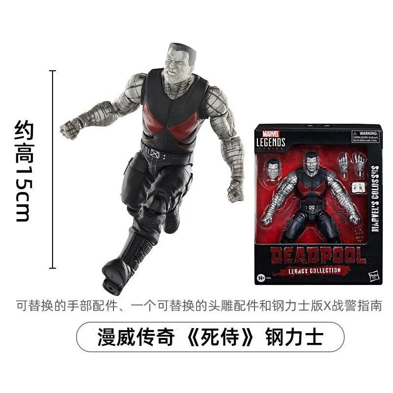 Hasbro Original Marvel Legends Deadpool Legacy Collection Colossus Action Figure Toys for Boys Girls Gift Collectible Ornaments
