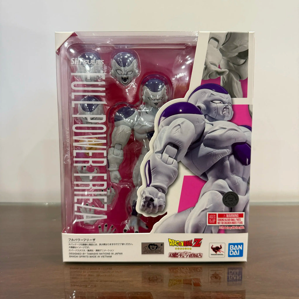 In Stock Bandai Original S.H.Figuarts SHF Dragon Ball Frieza Full Power Anime Action Figure Collectible Model Toy Gift for Kids