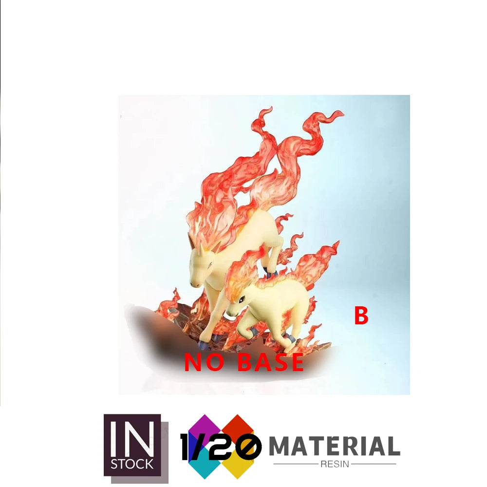 [In Stock]1/20 Resin Scale World [VS] - Ponyta & Rapidash [Split RE-MENT]