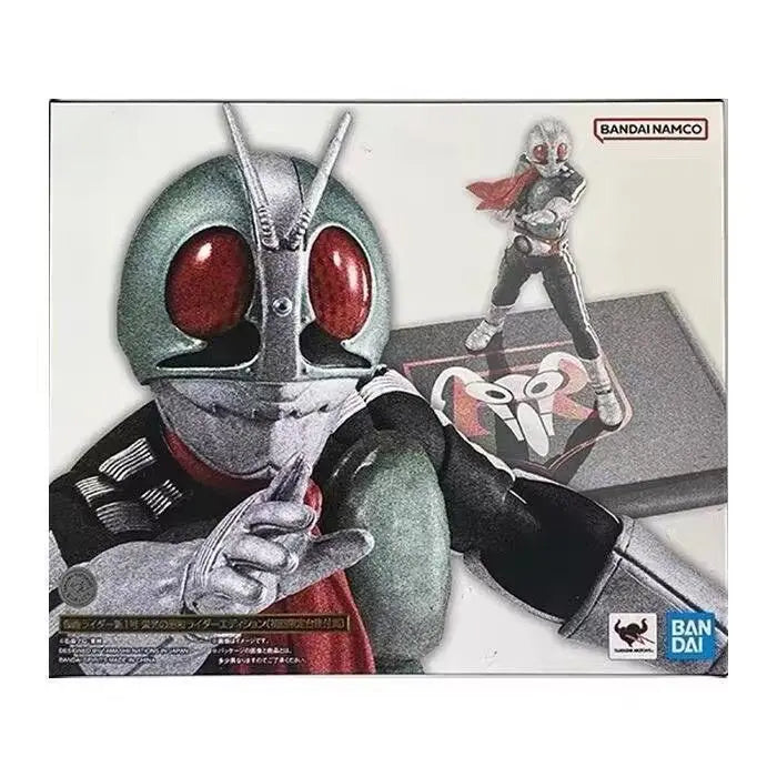 Bandai Genuien S.H. Figuarts Shf Kamen Rider  No. 1  Glorious Showa Kamen Rider Pvc Anime Figure Collection Model Toys Gift