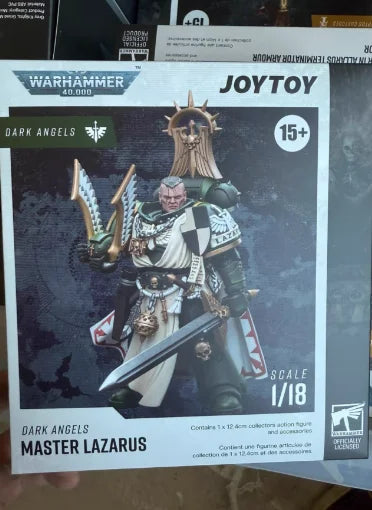 【SF】JOYTOY 1/18 Action Figure Dark Angels Master Lazarus Model Toys Gifts Collection Ornaments