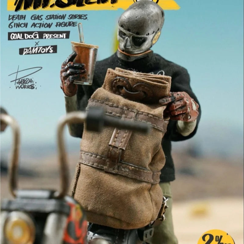 In Stock Coal Plant Black Dog Damtoys X Coaldog Model  Mr. Quiet  Desperate Gas Station Deluxe Edition Action Figure Gifts Toys