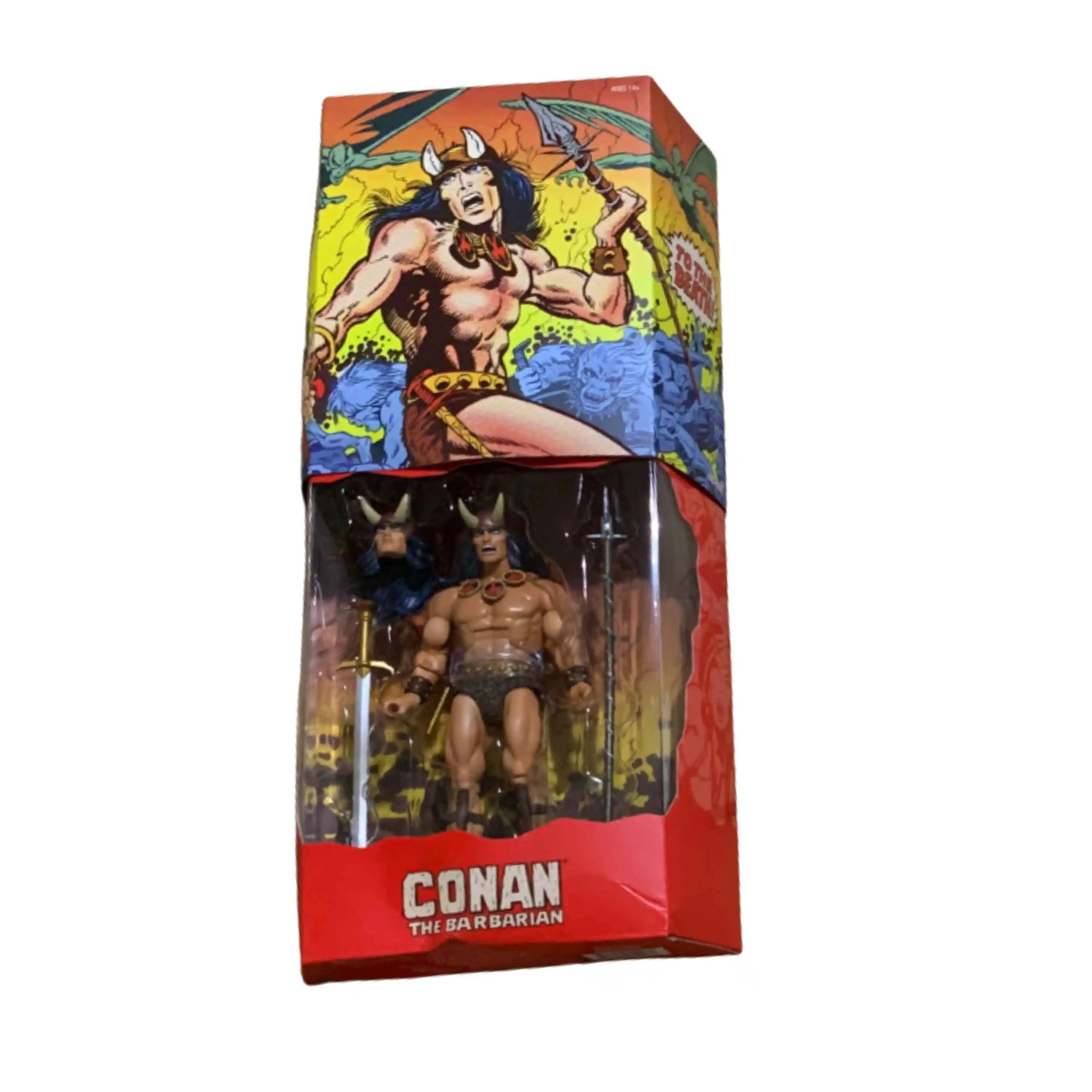 Super7 Ultimates Conan The Action Figure by Barbarian Comic Book Version Bonus Weapons art Collectible Figurines Children Toy