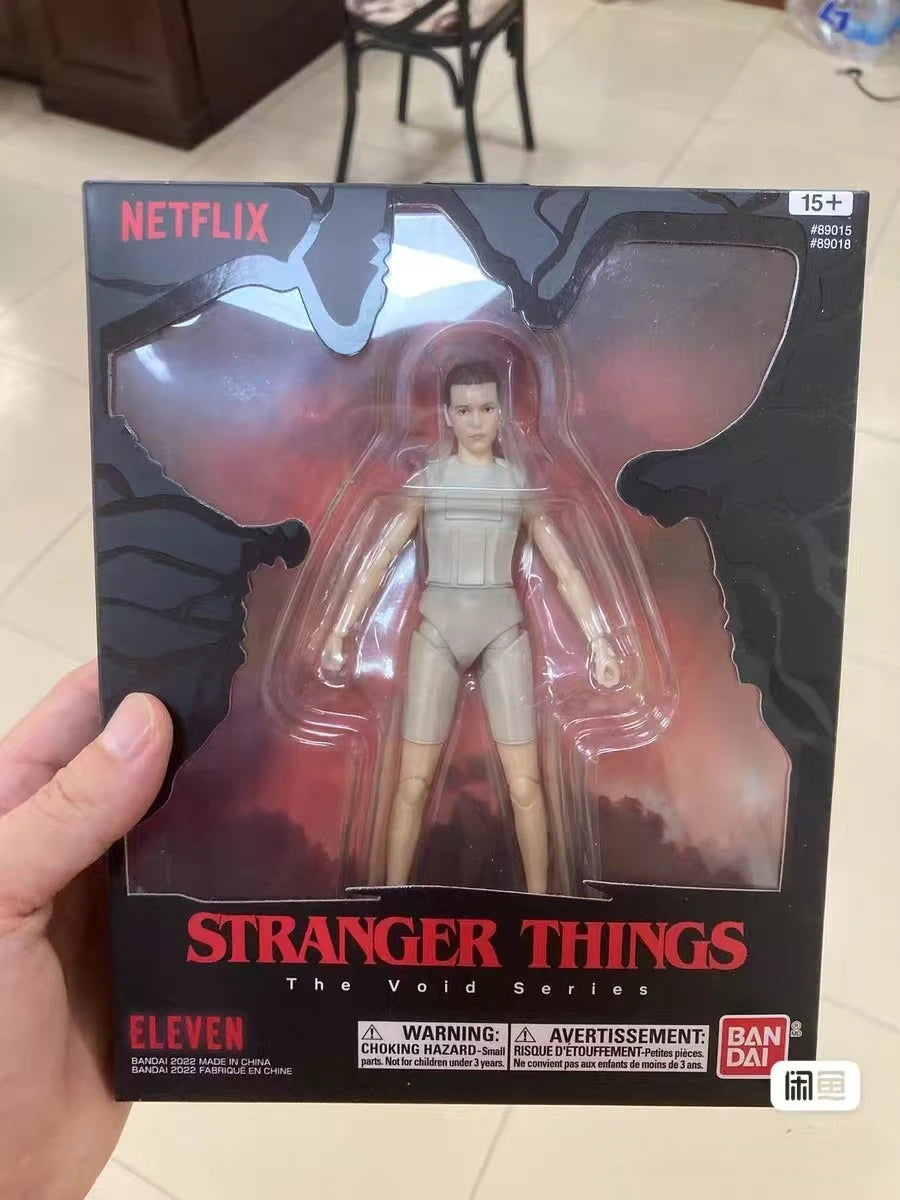 Bandai Movable 11-inch Netflix Stranger Things Big Devil Piranha Anime Model Toys for Boys Gifts Original Box