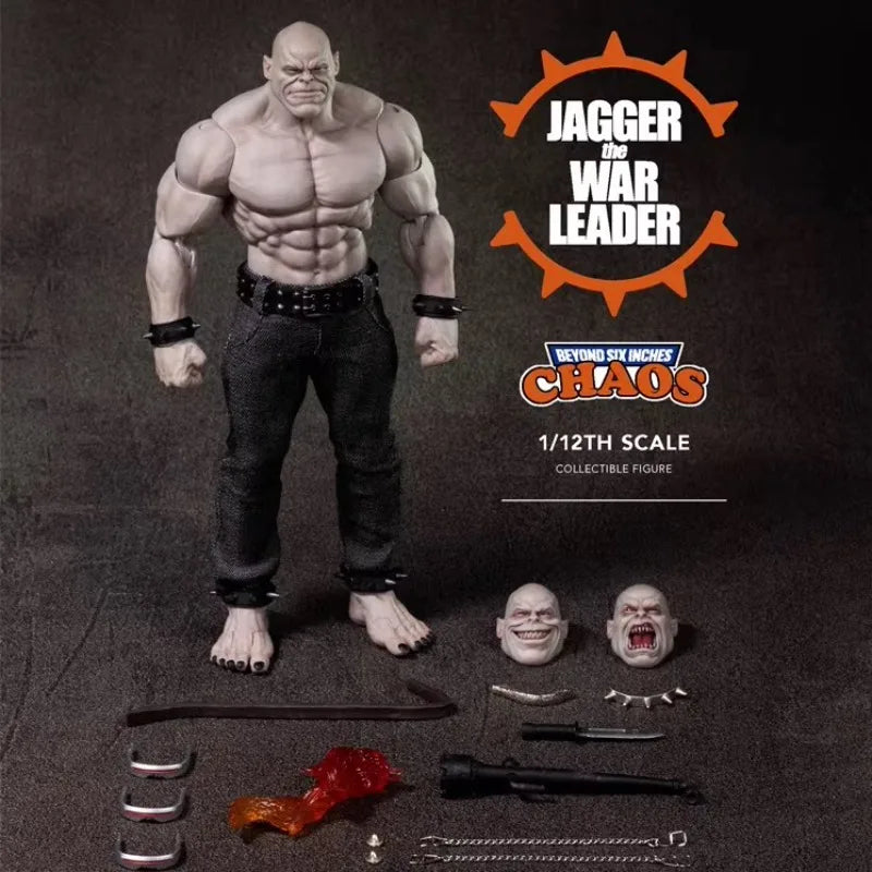 【IN STOCK 】Hot Sale CHAOS Studio 1/12 Jagger War Leader Action Figure CHAOS-003 Collectible Model Toy