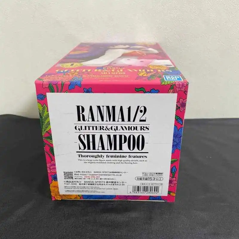 Original BANPRESTO GLITTER&GLAMOURS Ranma 1/2 Shampoo Figure Anime Model Toy