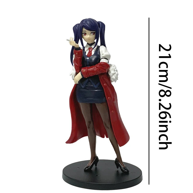21cm VA-11 HALL-A: Cyberpunk Bartender Action Anime Figure Jill Stingray Action Figure PVC Adult Collection Model Doll Toys Gift