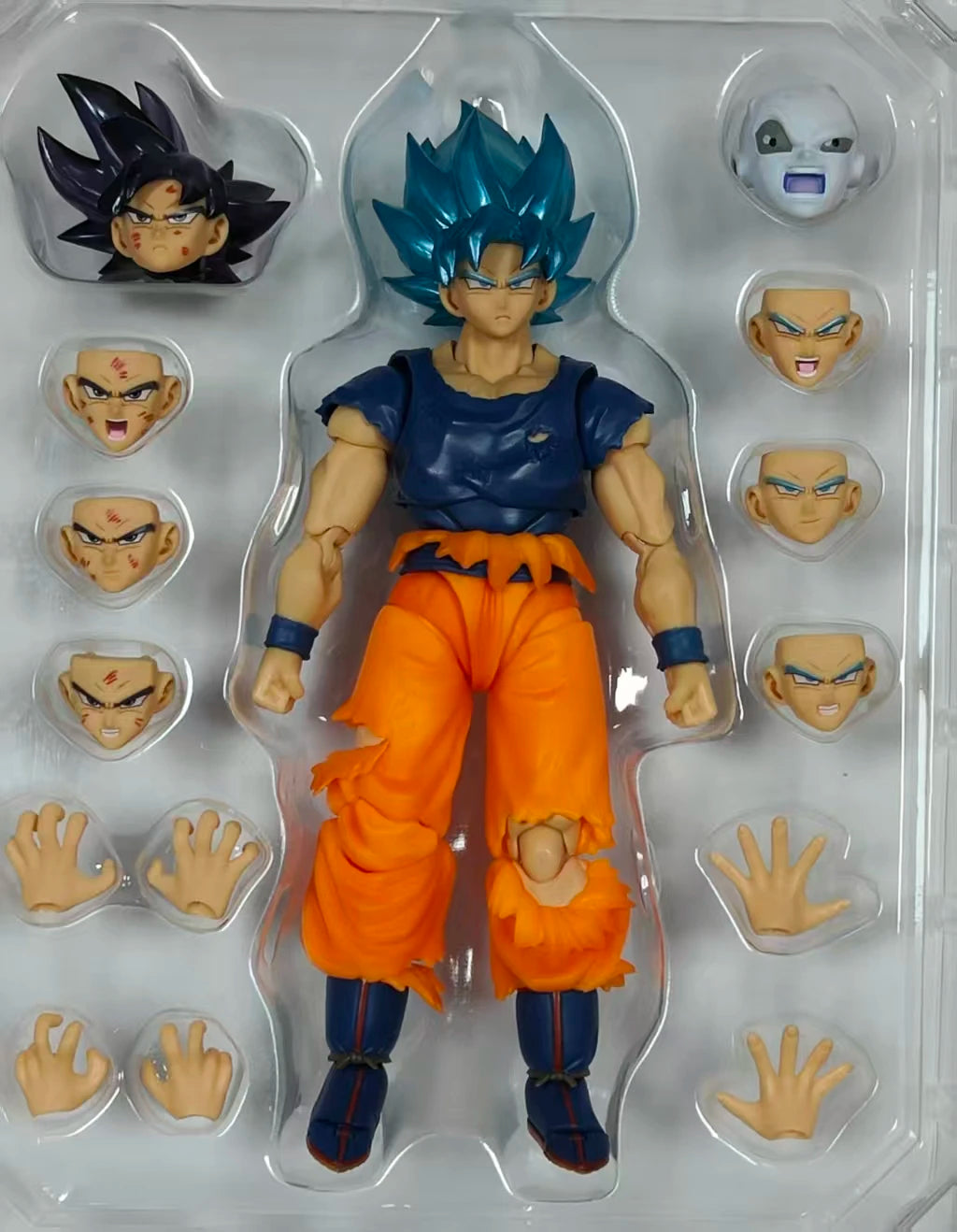 In Stock HY Studio Dragon Ball Sun Wukong Ordinary Version War Damage Version The Comfortable Martial Artist Action Figures