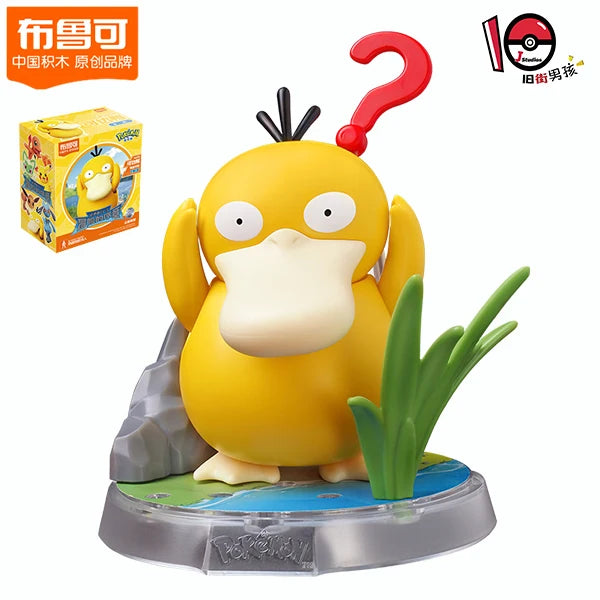 New in STOCK Genuine Blokees Pokemon Classic S Machop Farfetch’d Anime Merchandise Scene Gift
