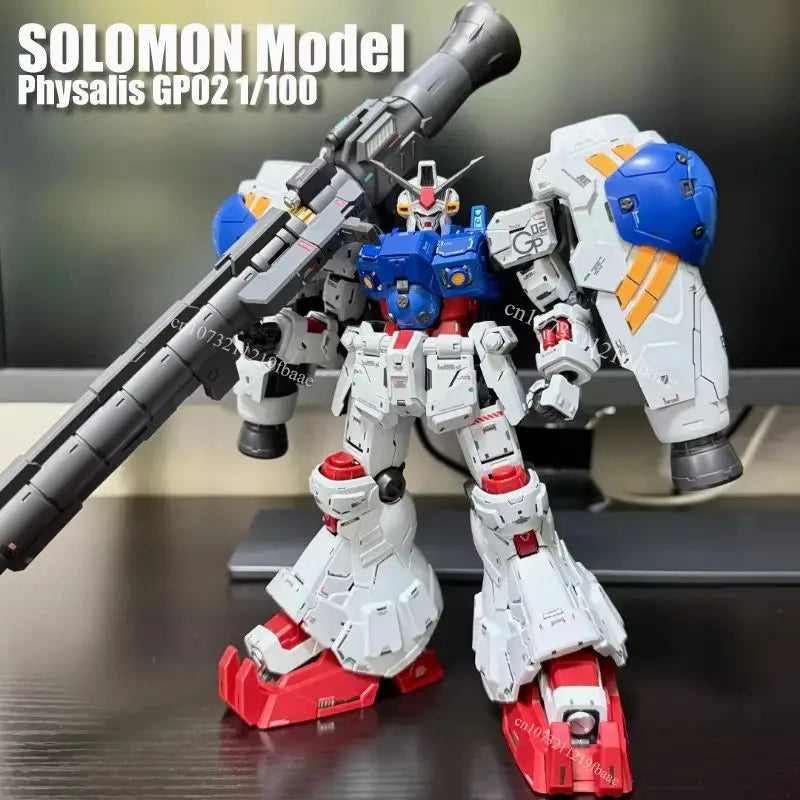 SOLOMON Physalis GP02 1/100 Scale Multi-Layer Skeleton Mecha Action Figure Assembly Model Kit Toy Gift for Collectors Toy Gift