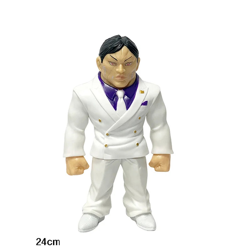 Baki the Grappler hanma baki Hanma Yujirō Hanayama Kaoru Jack Hanma Action Figure Model Collection Toys 22CM