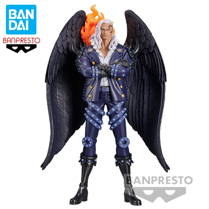 In Stock Bandai BANPRESTO DXF The Grandline Series Extra One Piece KING Anime Action Figure Toy Gift Model Collection Hobby