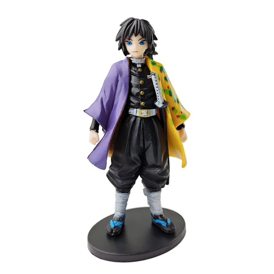 Anime 16CM Demon Slayer Kimetsu no Yaiba figure Kamado Tanjirou Action Figure Agatsuma Zenitsu Nezuko Warrior PVC Model Toys